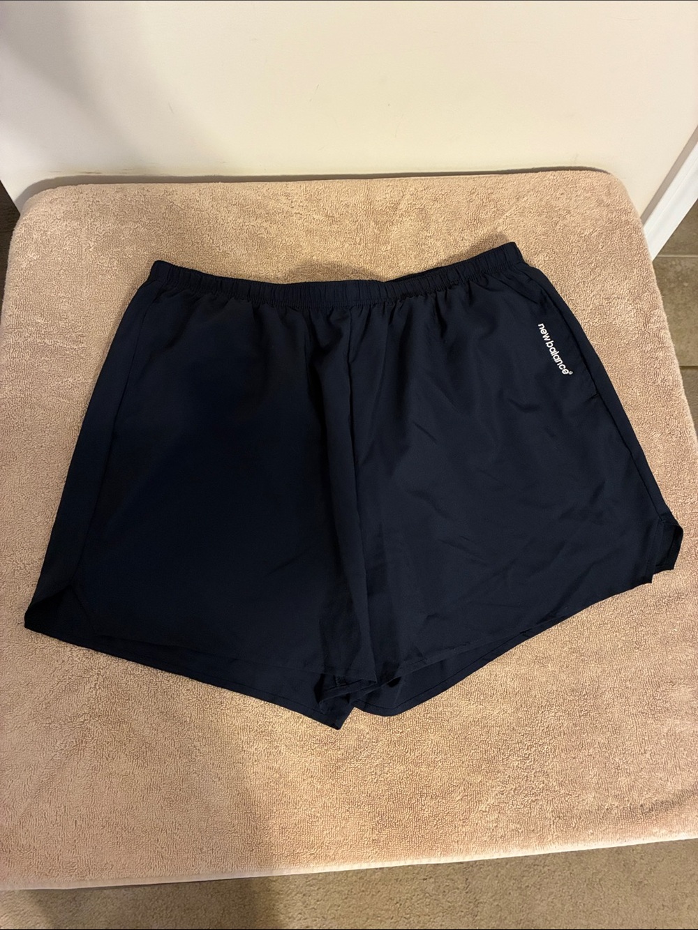 New Balance Men's Dark Navy‎ Athletic Shorts XXL